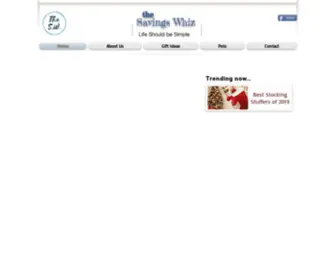 Thesavingswhiz.com(Forsale Lander) Screenshot