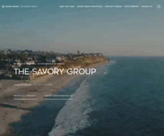 Thesavorygroup.com(The Savory Group) Screenshot