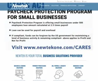 Thesba.com(Newtek Business Services) Screenshot