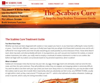 Thescabiescure.com(The Scabies Cure) Screenshot