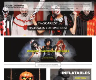 Thescarycostumes.com(Scary Halloween Costumes) Screenshot