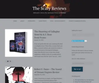 Thescaryreviews.com(Dedicated to Horror) Screenshot