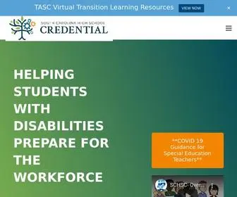 Thesccredential.org(South Carolina High School Credential) Screenshot