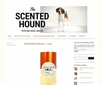 Thescentedhound.com(The Scented Hound) Screenshot