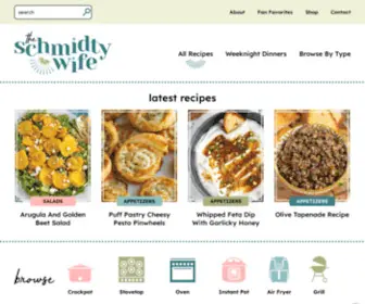 Theschmidtywife.com(Real fresh food for real fun families) Screenshot
