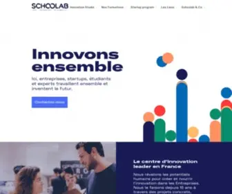 Theschoolab.com(The Innovation Studio) Screenshot