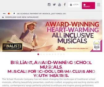 Theschoolmusicalscompany.com(School Musicals I Musicals For Schools) Screenshot