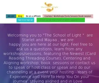 Theschooloflight.org(Theschooloflight) Screenshot