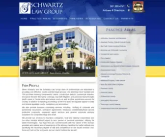 Theschwartzlawgroup.com(Schwartz Law Group) Screenshot