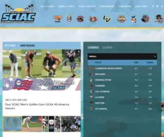 Thesciac.org(SCIAC Athletics) Screenshot