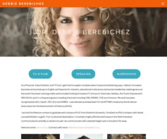 Thesciencebabe.com(Dr. Debbie Berebichez) Screenshot