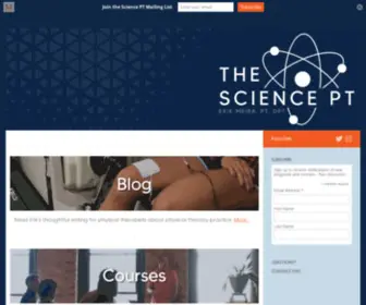 Thesciencept.com(The Science PT) Screenshot