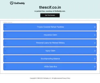 Thescif.co.in(Thescif) Screenshot