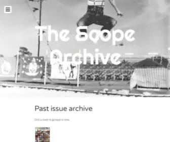 Thescope.ca(The Scope Archive) Screenshot