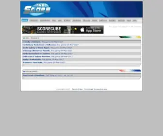 Thescore.com.au(The Score) Screenshot