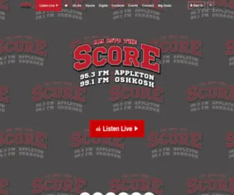 Thescorewi.com(All sports all the time with a focus on the state of Wisconsin. The Score) Screenshot