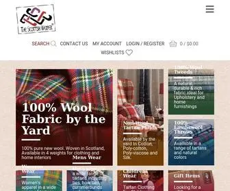 Thescottishweaver.com(Scottish Tartan Plaid) Screenshot