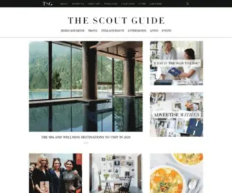 Thescoutguide.com(The Scout Guide) Screenshot