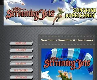 Thescreamingjets.com.au(THE SCREAMING JETS) Screenshot