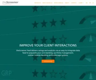 Thescreener.com(TheScreener) Screenshot