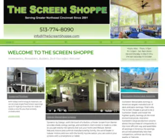 Thescreenshoppe.com(THE SCREEN SHOPPE) Screenshot