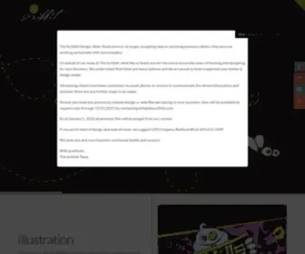 Thescribbit.com(Illustration, Graphic Design, Interactive Web) Screenshot