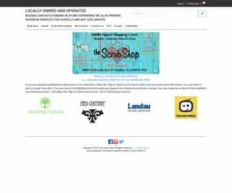 Thescrubshop4Less.com(The Scrub Shop) Screenshot