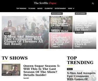 Thescuttlepaper.com(The Scuttle Paper) Screenshot