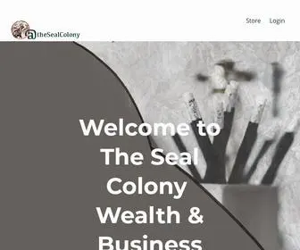 Thesealcolony.com(The Seal Colony) Screenshot