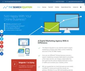 Thesearchequation.com(The Search Equation) Screenshot