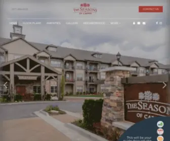 Theseasonsofcarmel.com(Luxury Apartments in Carmel) Screenshot