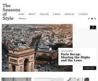 Theseasonsofstyle.com(The Seasons of Style) Screenshot