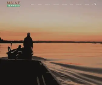 Theseaweedman.com(Maine Seaweed) Screenshot