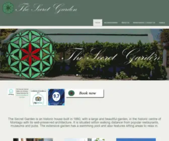 Thesecretgarden.co.za(The Secret Garden B&B) Screenshot