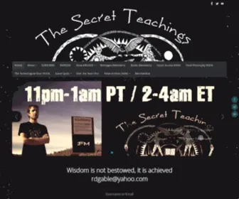 Thesecretteachings.info(The Secret Teachings) Screenshot