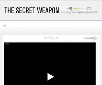 Thesecretweapon.org(The Issue) Screenshot