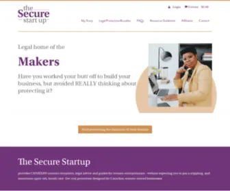 Thesecurestartup.ca(CANADIAN contract templates) Screenshot