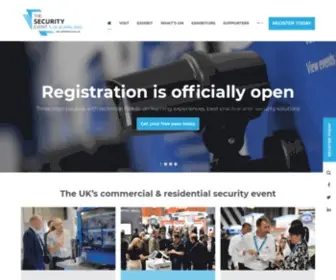 Thesecurityevent.co.uk(The Security Event 2021) Screenshot