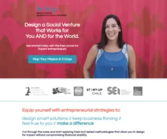 Thesedge.org(Marketing Strategies for Social Enterprise) Screenshot