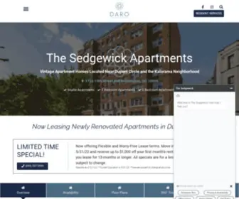 Thesedgewickapts.com(Thesedgewickapts) Screenshot