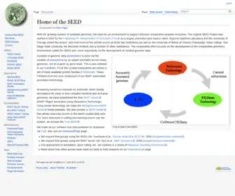 Theseed.org(Home of the SEED) Screenshot