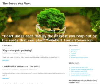 Theseedsyouplant.com(Theseedsyouplant) Screenshot