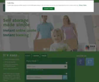 Theselfstoragecompany.co(The Self Storage Company) Screenshot