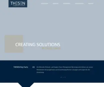 Thesen-AG.com(PROVEN EXCELLENCE since 1994) Screenshot