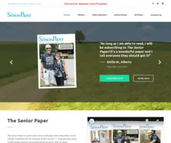 Theseniorpaper.com(The Senior Paper) Screenshot