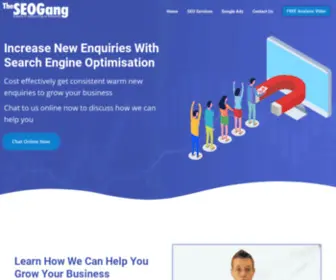 Theseogang.co.uk(Search Engine Marketing Services In The UK) Screenshot