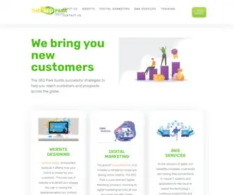 Theseopark.com(Digital Marketing) Screenshot