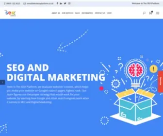 Theseoplatform.co.uk(Digital Marketing Agency) Screenshot