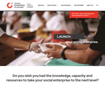 Thesep.ca(Social Enterprise Platform by the Ottawa Community Foundation) Screenshot