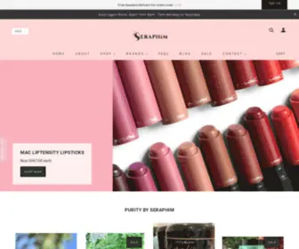 TheseraphimStore.com(Seraphim Beauty) Screenshot